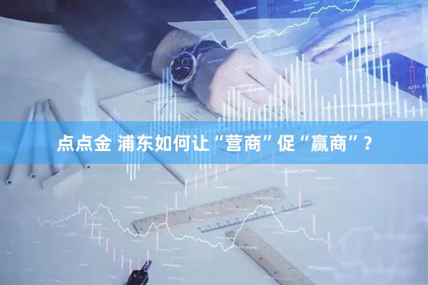 点点金 浦东如何让“营商”促“赢商”？
